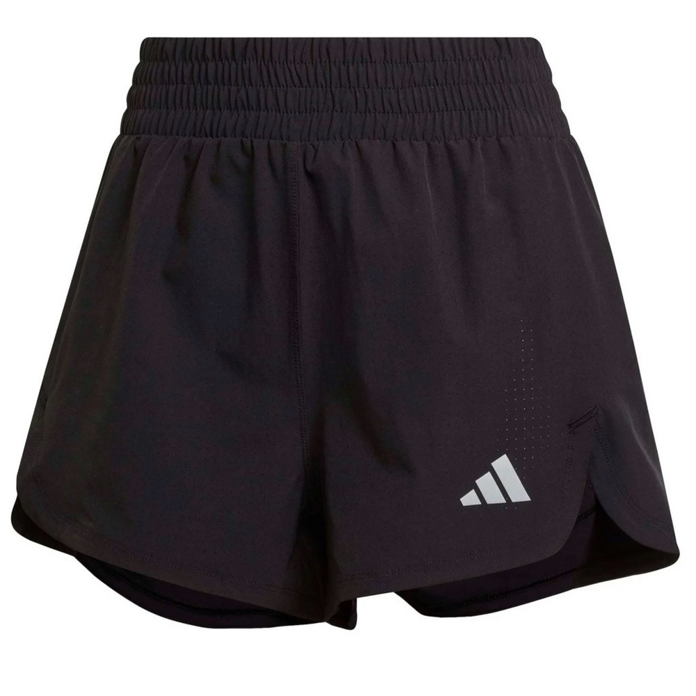 Adidas pacer 3” Black Running Shorts NWT